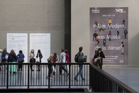 If Tate Modern was Musée de la danse ? - Tate Modern, Londres 2015